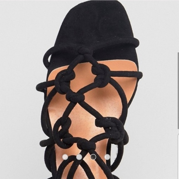Public Desire Strappy Heeled Sandals - Picture 2 of 5
